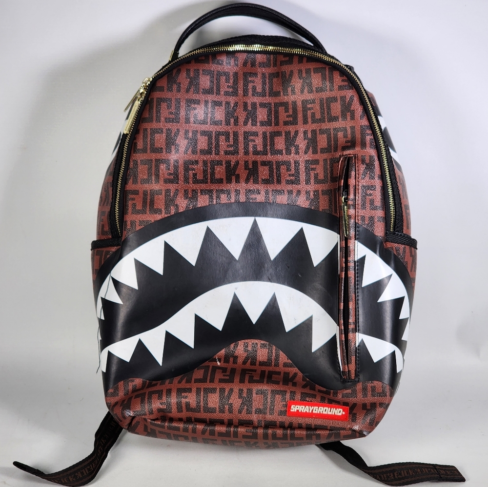"Ofended" Sprayground Backpack: Limited Edition Sold Out One of a Kind